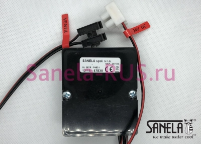 SL 267R Электроника для инфракрасных устройств смыва Sanela Чехия (фото, схема)