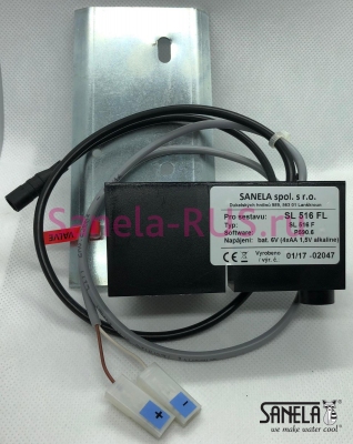 SL 516FL Радарная электроника для писсуара Sanela Чехия (фото, схема)