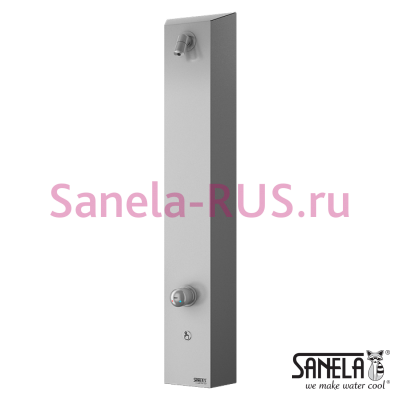 Порционная душевая панель пьезо со смесителем SLSN 02P арт: 92028 Sanela Чехия (фото, схема) Порционная душевая панель пьезо со смесителем SLSN 02P арт: 92028 Sanela Чехия (фото, схема)