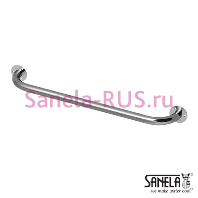 Нержавеющий прочный универсальный поручень SLZM 05 арт: 49050 Sanela Чехия (фото, схема)