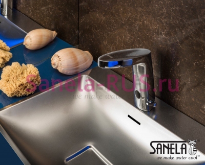 Сенсорный смеситель SLU 83 арт: 03830 Sanela Чехия (фото, схема)