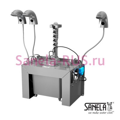 Комплект 3 автоматических крана с дозатором мыла SLU 45M3 арт: 03454 Sanela Чехия (фото, схема) Комплект 3 автоматических крана с дозатором мыла SLU 45M3 арт: 03454 Sanela Чехия (фото, схема)