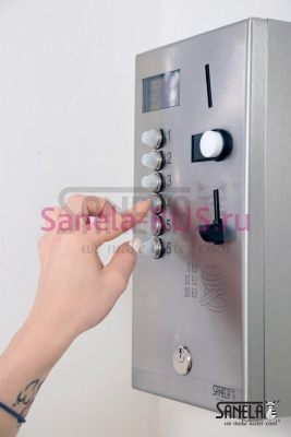 Монетный и жетонный автомат для 4-12 душей, выбор автоматом SLZA 02N арт: 88023 Sanela Чехия (фото, схема)