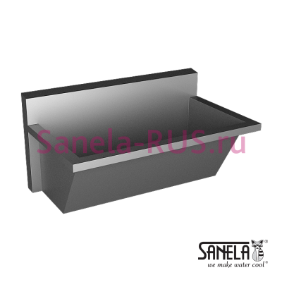 Нержавеющая раковина желоб медицинский 2250мм SLUN 56 арт: 93560 Sanela Чехия (фото, схема) Нержавеющая раковина желоб медицинский 2250мм SLUN 56 арт: 93560 Sanela Чехия (фото, схема)