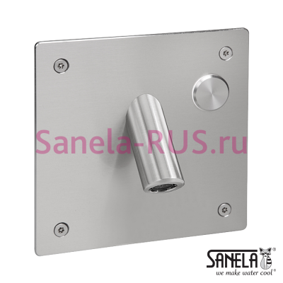 Нажимной кран пьезо SLU 44PB арт: 64441 Sanela Чехия (фото, схема)