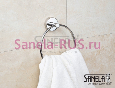 Нержавеющий полотенцедержатель SLZD 05 арт: 62050 Sanela Чехия (фото, схема)