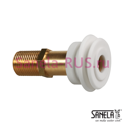 Присоединительная арматура к писсуарам SLA 02 арт: 06020 Sanela Чехия (фото, схема)