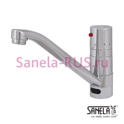 Сенсорный смеситель c термостатом SLU 24DB арт: 13242 Sanela Чехия (фото, схема) Сенсорный смеситель c термостатом SLU 24DB арт: 13242 Sanela Чехия (фото, схема)