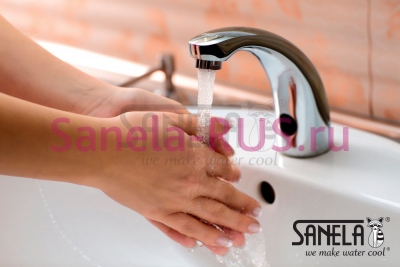 Сенсорный кран SLU 02N арт: 23028 Sanela Чехия (фото, схема)