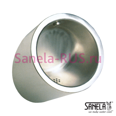 Нержавеющий автоматический писсуар SLPN 09C арт: 91093 Sanela Чехия (фото, схема)