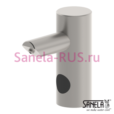 Автоматический нержавеющий дозатор мыла на столешницу 1л 24В SLZN 91E арт: 85911 Sanela Чехия (фото, схема)