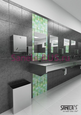 Нержавеющая раковина коллективная без облицовки 1250мм SLUN 10 арт: 93100 Sanela Чехия (фото, схема) Нержавеющая раковина коллективная без облицовки 1250мм SLUN 10 арт: 93100 Sanela Чехия (фото, схема)